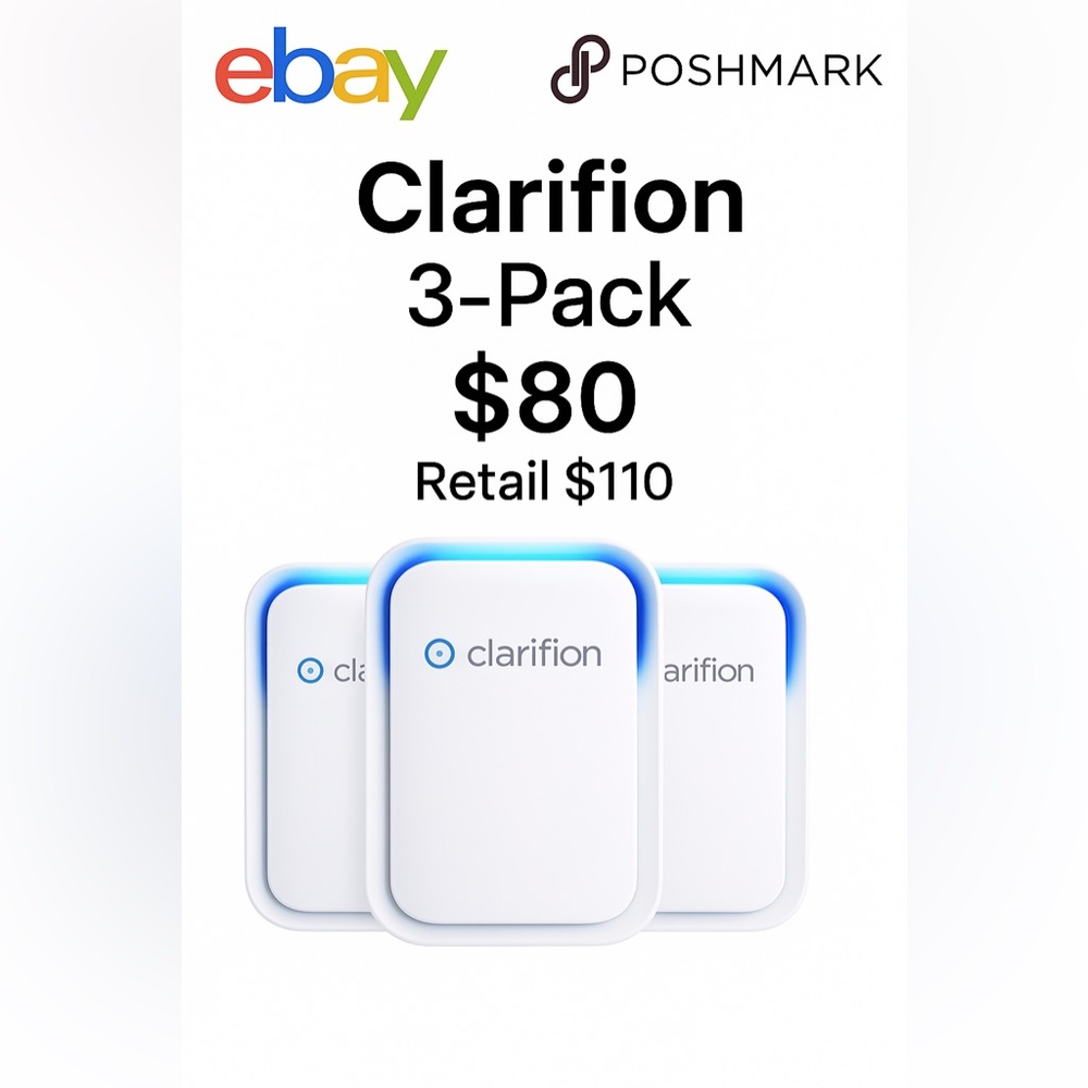 Air Ionizer 3-Pack - White